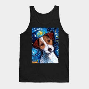 Jack Russell Night (Portrait) Tank Top